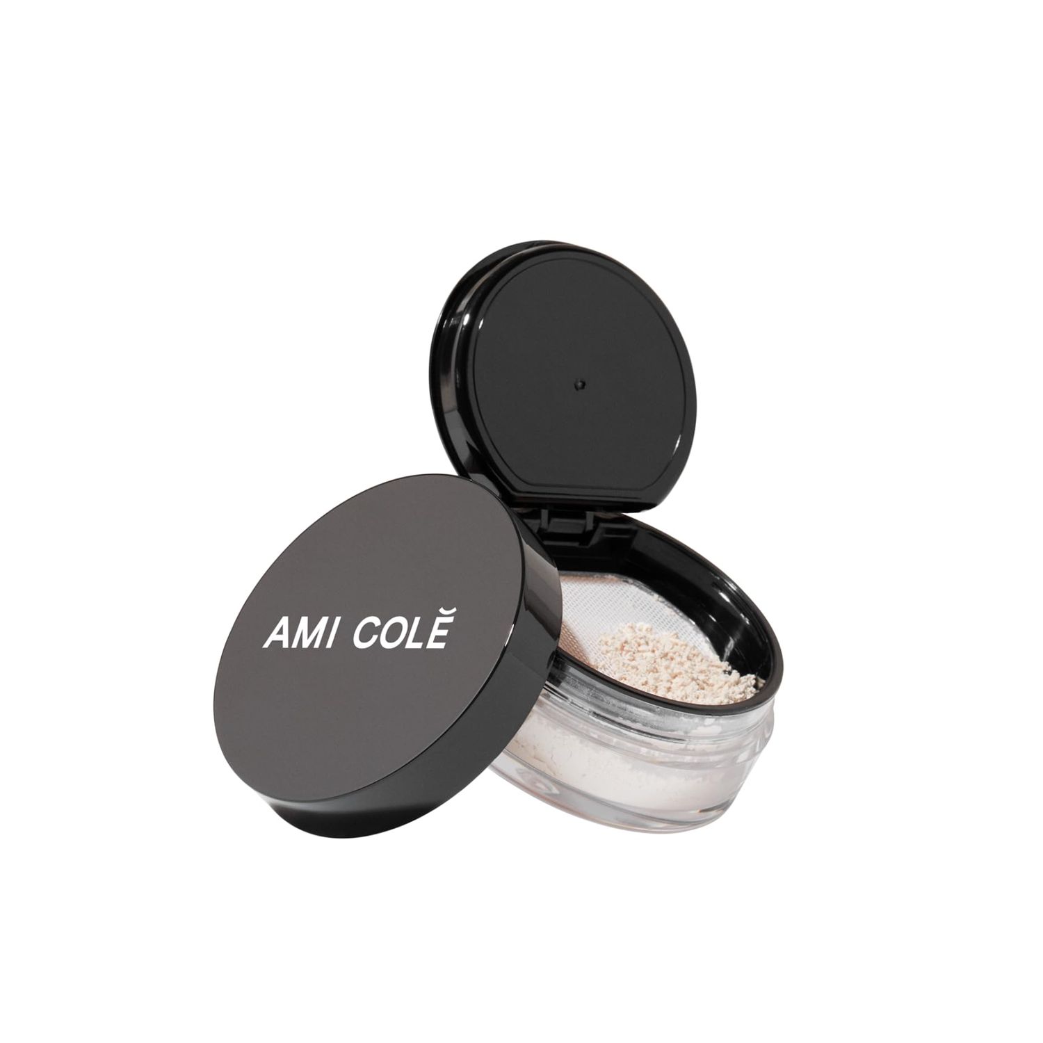 Ami Col Skin Melt Talc-Free Loose Setting Powder Translucent, face powder, makeup, finishing powder, lightweight