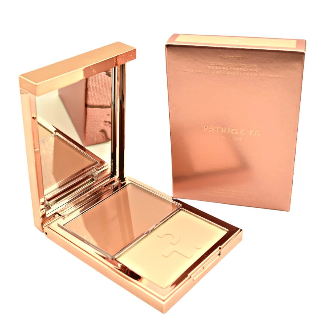 PATRICK TA Major Skin Crme Foundation and Finishing Powder Duo Fair 4