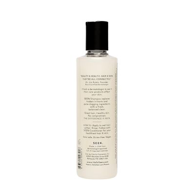 SEEN Shampoo & Conditioner Bundle, Fragrance-Free - Non-Comedogenic & Sulfate-Free Hair Care - Dermatologist-Developed, Safe for Sensitive, Eczema & Acne-Prone Skin