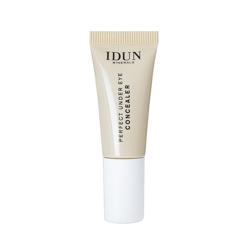 Idun Minerals - Perfect Under Eye Concealer - High Coverage, Creamy Formula - Easily Hides Imperfections - Weightless, Applies Evenly And Smoothly - Safe For Sensitive Eyes - Light - 0.2 Oz