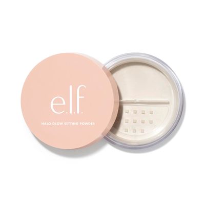 e.l.f. Halo Glow Soft Focus Setting Powder, Silky Setting Powder For Creating Soft Glow Without Shine, Smooths Pores &amp; Lines, Light