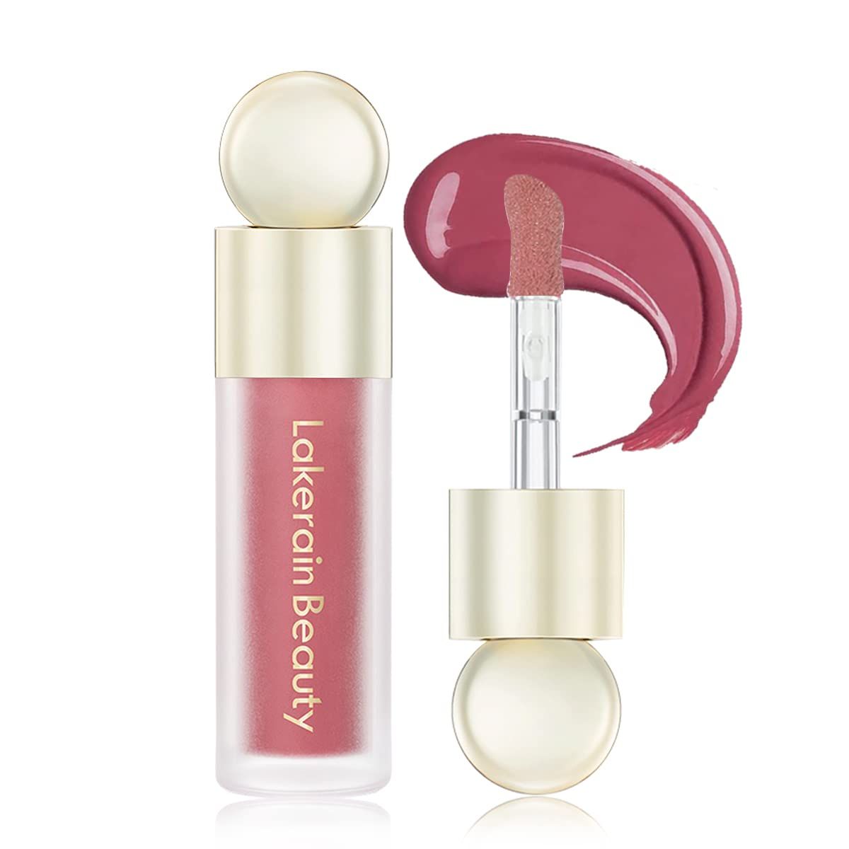 Aaiffey Liquid Blush,Soft Cream Face Blush Dewy Cheek Tint Moisturizing Natural Matte Looking Weightless Smooth Skin Tint Blush Makeup - #05