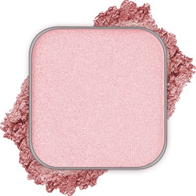 Magnetic Single Shimmer Pink Eyeshadow with Metal Pan, Light Pink Eyeshadow Refill Pan for hooded eyes, for DIY Empty Magnetic Palette (pink flamingo)