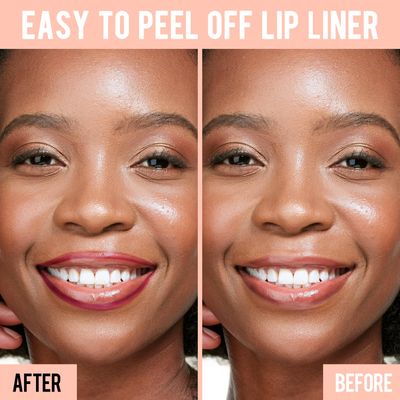 iMethod Lip Stain - Lip Liner Stain, Peel Off Lip Stain, Natural Long Lasting Lip Stain Peel Off, Waterproof, Transfer-Proof, Highly Pigmented, Stay On All Day, Instant Lip Color, Coffee