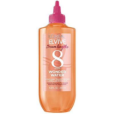 L&#39;Oreal Paris Elvive Dream Lengths 8 Second Wonder Water Detangling Lamellar Rinse Out, 6.8 Ounce