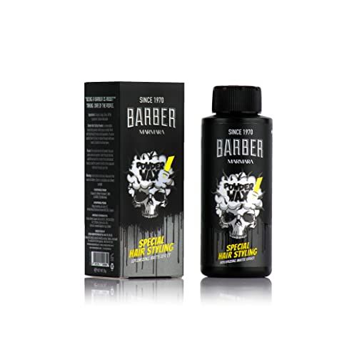 BARBER MARMARA Styling Powder with Matt Effect - Hair Powder for Women &amp; Men, Modeling Powder for a Matte Look