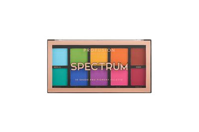 Profusion Cosmetics 10 Shade Eyeshadow Palette - High Pigmented Multi-Finish Colors, Vegan &amp; Cruelty-Free, Create Stunning Looks On-the-Go - Travel-Friendly &amp; Versatile Makeup, Spectrum