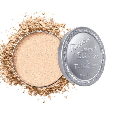 T. LeClerc Loose Facial Powder - Face Makeup Setting Powder Longwear, Blendable Mineral Minimizes Pores &amp; Perfects Skin Tones Blurs Fine Lines Foundation, Concealer, Smoothes, Mattifies (Camelia)