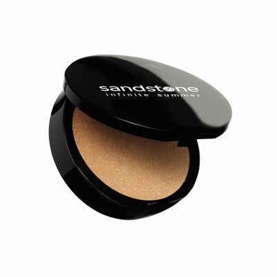 Sandstone Scandinavia Infinite Summer Bronzer - Luxurious Face Bronzers with Rich Color for Natural Summer Glow - Allergy Tested - Vegan Makeup - Suitable for Sensitive Skin - Buildable and Blendable