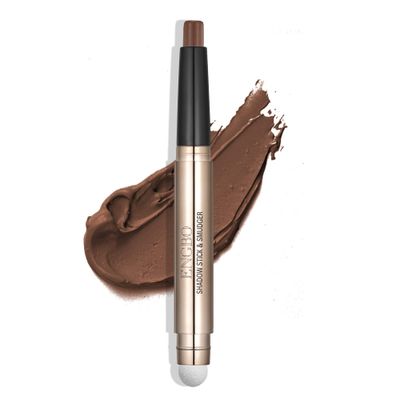 Wismee Eye shadow Stick Makeup Cosmetics Eye Brightener Stick Cream Eye Shadow Pencil Shimmer Eyeshadow Stick Set for Eye Makeup Christmas Birthday Gift for Women (Coffee Shimmer)