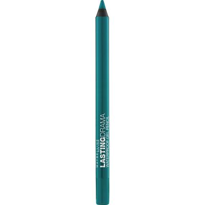 Maybelline New York Eyestudio Lasting Drama Waterproof Gel Pencil, Silken Turquoise, 0.038 Ounce,1.1g