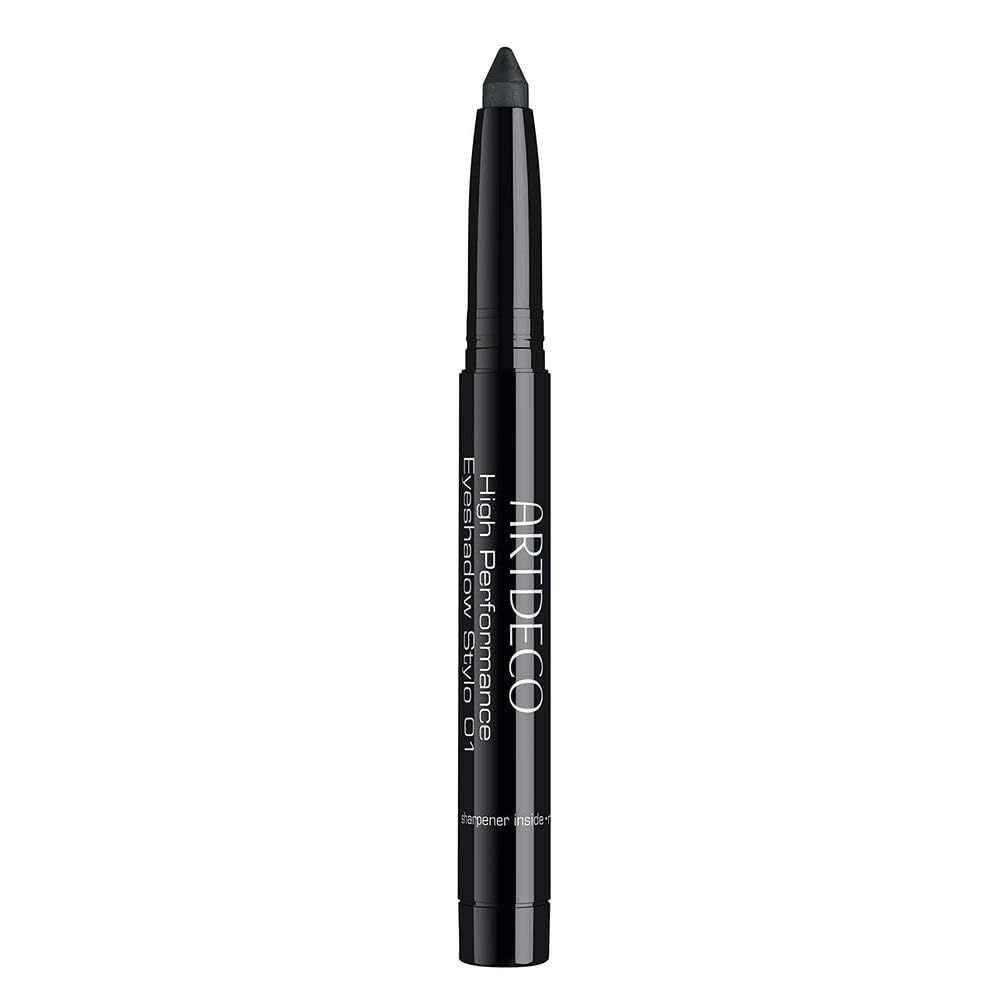 ARTDECO High Performance Eyeshadow Stylo - Black 1 - 3in1 Stick Eyeshadow, Eyeliner &amp; Kajal - Glides On &amp; Blends Easily - Up to 10 Hours of Wear - Eye Makeup - Pencil - 0.04 Oz