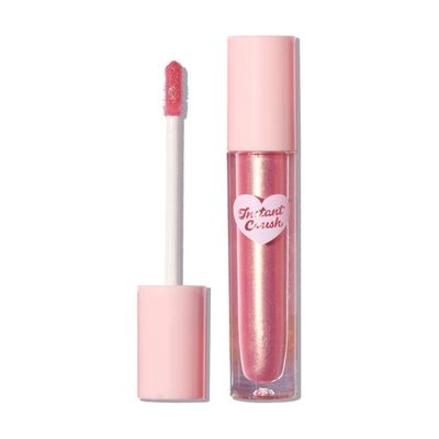 Half Caked Instant Crush Lip Gloss | vegan &amp; cruelty-free, long-lasting, high shine, non-sticky | 3ml (Rich Rich)