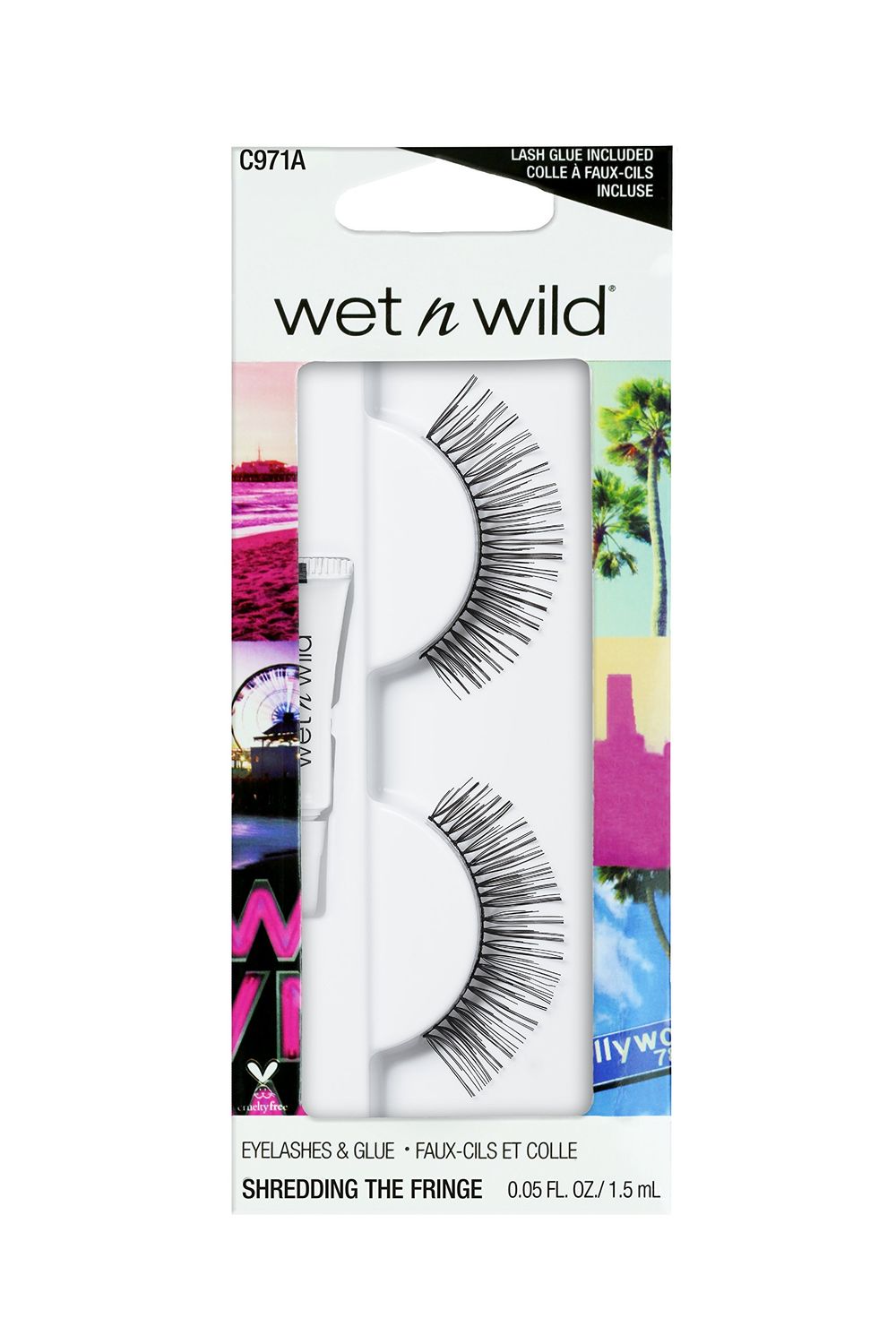 Wet n Wild False Lashes, Shredding the Fringe, 1 Fluid Ounce, (C971A)