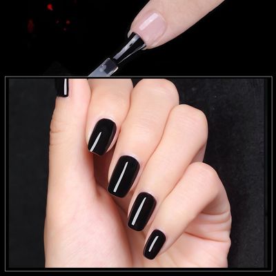 Vishine Top Coat- 15ML No Wipe Top Coat Gel Nail Polish High Gloss Shine Finish Long Lasting Home DIY Professional Manicure