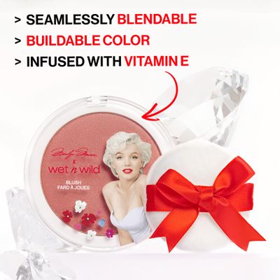 wet n wild Marilyn Monroe Collection Icon Blush - Rose