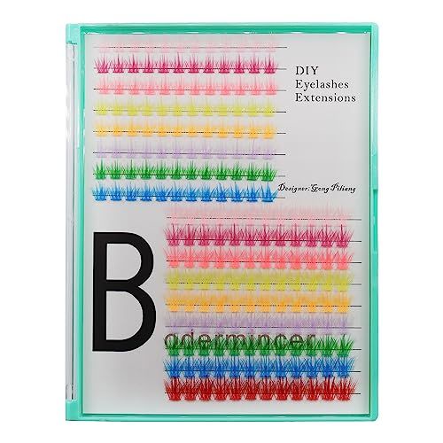 Bodermincer XXXL Tray 204pcs 9 Colors MixedBlack Mixed Length Lash Clusters Lash Extensions 1012mm MIX12-14mm MIX1416mm MIX Wispy Lashes (1012mm MIX)