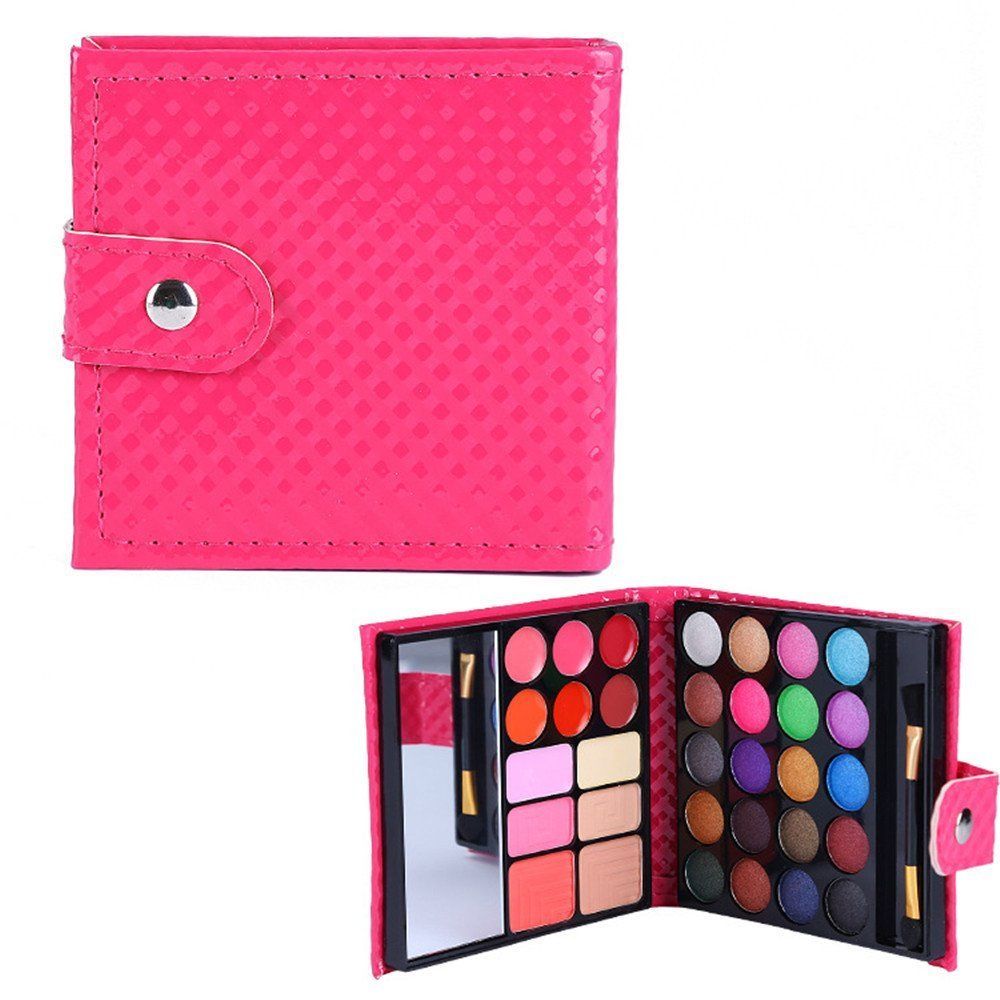 VolksRose Professional All In One Makeup Kit Colorful 20 Eyeshadow, 6 Lip Glosses 3 Blushers 2 Powder 1 Concealer 1 Mirror 1 Brush, Long Lasting Beauty Full Makeup Set, Present Gifts for Girls Women