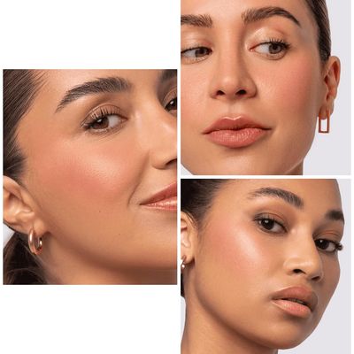 Phase Zero Makeup Powder Blusher - "Loveless" - 4g 0.141 oz - Full Coverage, Natural Blush - Soft, Buildable Pink, Coral, Peach & Golden Hues - Matte & Shimmering Shades Gives Cheeks a Radiant Glow