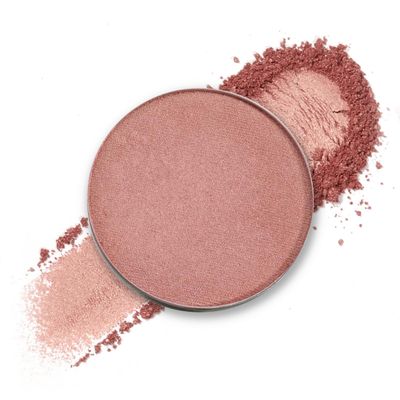 Besame Cosmetics Rose Gold Highlighter Refill - Fits Signature Compacts Post-2019, Shimmering Glow, Safe for Eyes