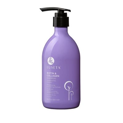 Luseta Biotin and Collagen Shampoo Hair Growth Shampoo16.9oz, Hair Loss Shampoo for Men and Women, Hair Thickening Shampoo for Thinning Hair with Vitamin B7 &amp; Argan Oil, Sulfate &amp; Paraben Free