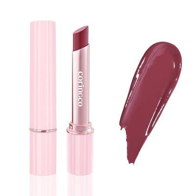 CORINGCO Pink Churros Plumping Glossy Lip Lipstick (Fig, 2g)