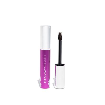 Fitglow Beauty - Natural Plant Protein Brow Gel | Vegan, Woman-Owned Clean Beauty (Medium Brown)