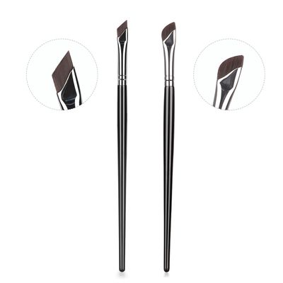 Etercycle Eyeliner Brushes Set, Fine Angled Eyeliner Eyebrow Concealer Brushes, Upgraded Sickle Ultra Thin Slanted Flat Angle for Beauty Cosmetic Tool(3 Pieces)
