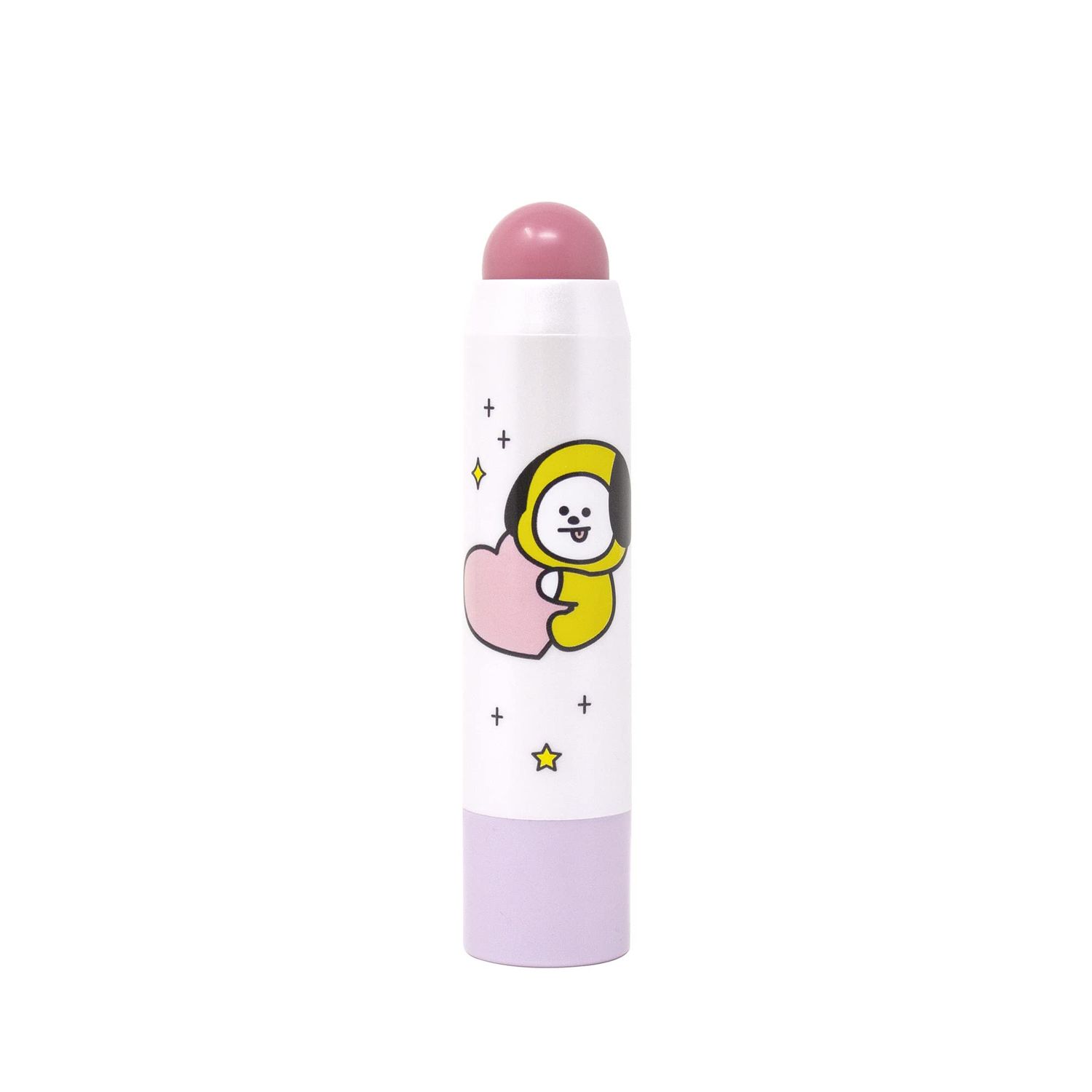 The Crme Shop BT21 Lip  Cheek Chic Stick | Tinted Essence Stick (Enriched with Hyaluronic Acid &amp; Vitamin E) - Cherry Blossom (CHIMMY)
