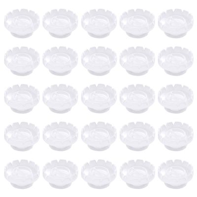 AUEAR, 200 Pack Eyelash Extensions Volume Lashes Fan Quick Blossom Cups Glue Holder and Lash Organizer Supplies Tools