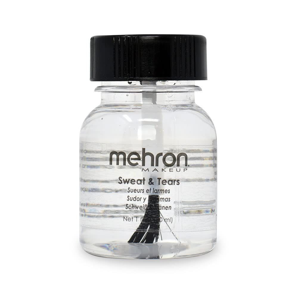 Mehron Makeup Sweat &amp; Tears | Professional Special Effects Liquid for Fake Tears and Sweat 1 fl oz (3 g)