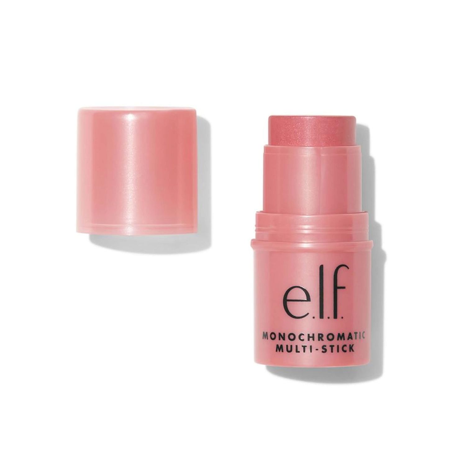 e.l.f. Monochromatic Multi Stick, Luxuriously Creamy &amp; Blendable Color, For Eyes, Lips &amp; Cheeks, Dazzling Peony, 0.17 Oz