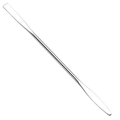 Wismee 5Pcs Makeup Spatula tool metal Set Professional Beauty Stainless Steel Cosmetics Mixer Long Metal Spatula Depotting Mixing Tool (#1)
