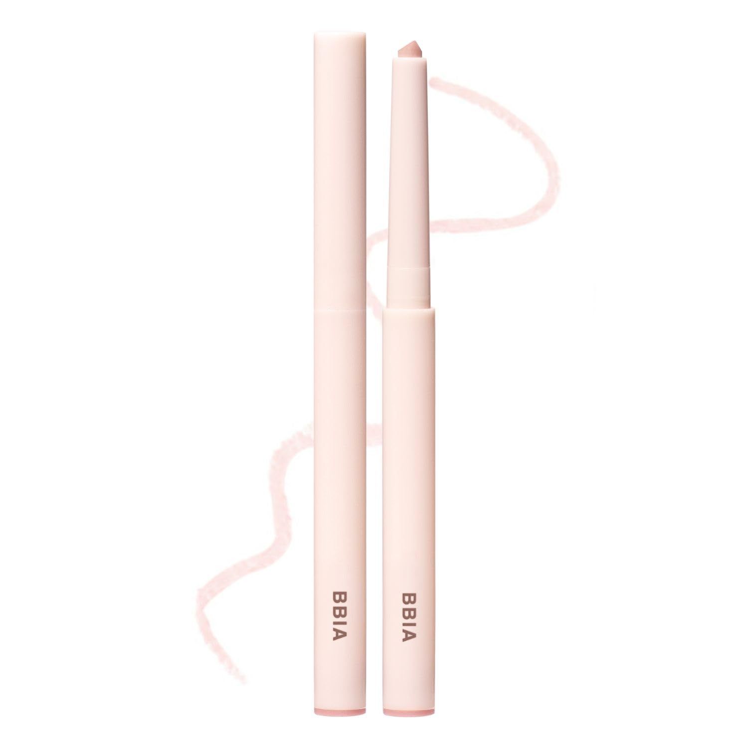 BBIA Last Powder Pencil 3 Colors - Shimmer Glitter Stick Eyeshadow Eyeliner, Under Eye Highlighter Stick Smooth Long-Lasting Creamy Crayon Eye Shadow Liner Pencil Korean Eye Makeup (01 CHERRY MILK)
