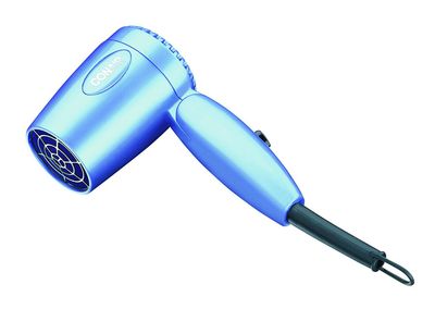 Conair Travel Hair Dryer with Dual Voltage, 1600W Compact Hair Dryer with Folding Handle, Travel Blow Dryer