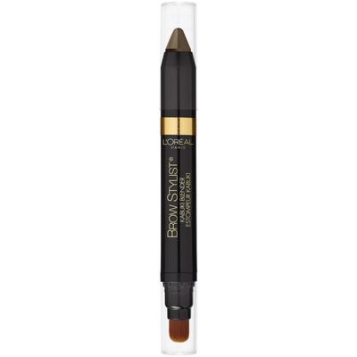 L&#39;Oreal Paris Brow Stylist Kabuki Blender Brow Crayon, Blonde, 0.05 oz.