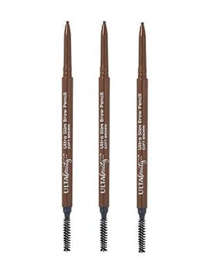 Ulta Beauty 3 Pack Ultra Slim Brow Pencil. Soft Brown. Size 0.003 oz