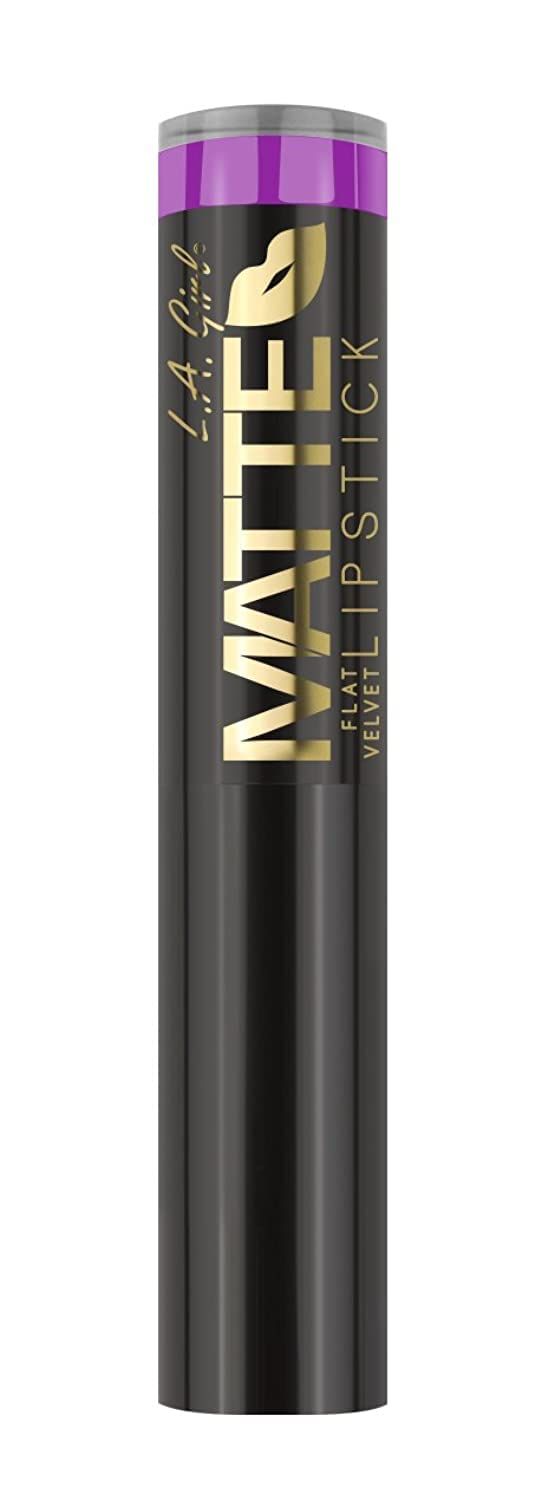 L.A. Girl Matte Flat Velvet Lipstick, Giggle GLC819
