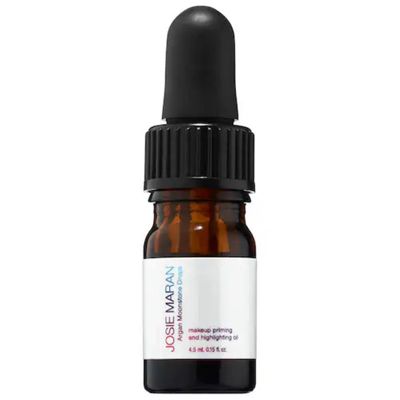 Josie Maran Argan Moonstone Drops Makeup Priming and Highlighting Oil - Travel Size, 0.15 Fl Oz  4.5 ml