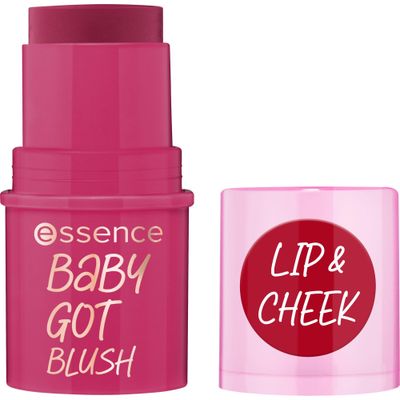essence | Baby Got Blush Stick | Easy to Apply &amp; Blend Pigmented Cream Blush Stick | Vegan &amp; Cruelty Free | Free From Gluten, Parabens, Preservatives, &amp; Microplastic Particles