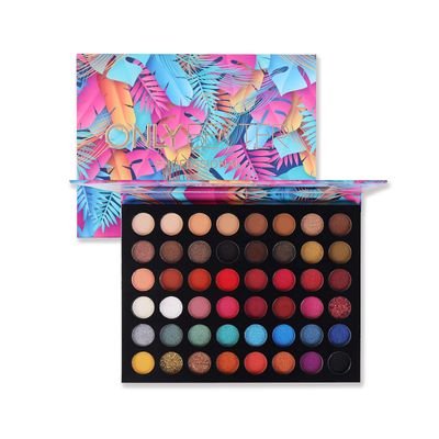 ONLYBETTER Eyeshadow Palette Glitter 48 Colors Bright Colorful Shimmer Eye Shadow Makeup Palette High Pigmented Metallic Color Eye Shadow Powder Easy To Blend Rainbow Sparkle Glitter Eyeshadow Pallet