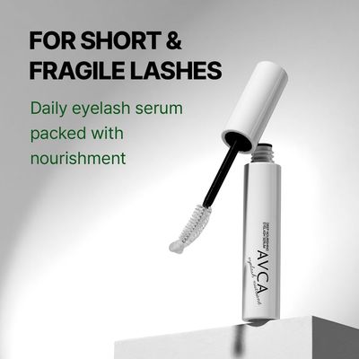 AVCA Deep Nourishing Eyelash Serum - Lash Serum for Eyelash Growth, Premium Eyelash Growth Serum for Longer, Fuller, and Thicker Lashes (9ml0.30fl.oz.)