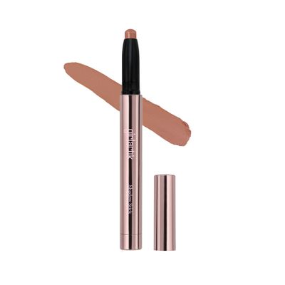 Girlactik Creamy Eyeshadow Stick- Long Lasting and Water-Resistant, Shimmering and Matte Colors Eye Shadow Stick Makeup, Built-in sharpener - 2 g  .07 oz (Nutmeg)