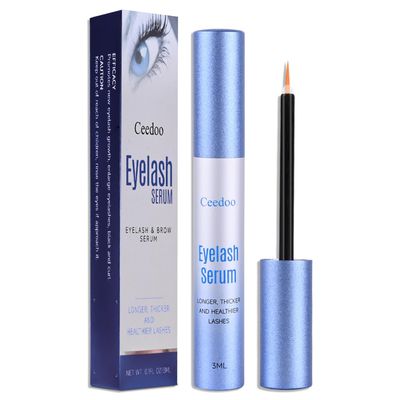 Ceedoo Advanced Eyelash Serum for Thicker, Longer &amp; Longer Looking Eyelashes and Eyebrows, Vegan &amp; Cruelty-Free - Stronger, Thicker Lash Enhancing Serum. (3mL)