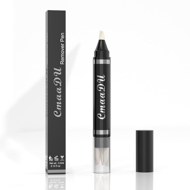 GHFCZOO Makeup Remover Eraser Pen - Quick Fix Corrector for Eyes, Lips, Face, Eyeliner &amp; Mascara with 3 Replacement Heads