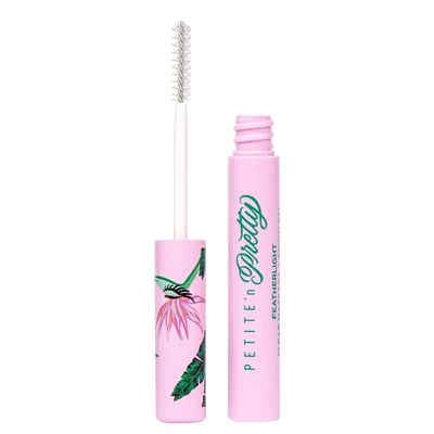 Petite &#39;n Pretty Featherlight Clear Mascara and Brow Gel - Makeup for Kids, Tweens and Teens - Dual Purpose Clear Finish for Brows and Lashes - Non-Toxic &amp; Made in the USA