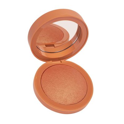 Heaven&#39;s Glow Radiant Veil Blush, Baked Powder Blush, 8g (Faded Clementine)