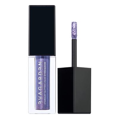 EVAGARDEN Stardust Glitter Eye Shadow - Gel Consistency - Mixture of Pearls and Sparkle Gives Metallic and Luminous Finish - Texture Glides Easily and Offers Amazing Color - 415 Violet - 0.1 oz