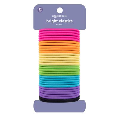 Amazon Basics Bright Elastics 4 MM 32 Count