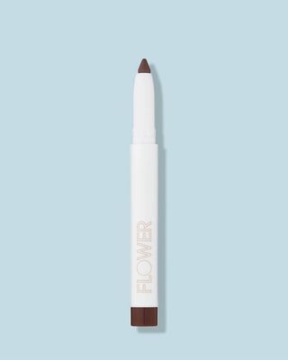 FLOWER BEAUTY By Drew Barrymore Scribble Stick Lip Liner  Eyeliner - Smooth Application  Blendable - 2-in-1 Lip  Eye Liner (Espresso)